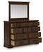 Taffenbrook Dresser and Mirror - Furniture Bros & Mattress (Bolingbrook, IL)