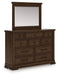 Taffenbrook Dresser and Mirror - Furniture Bros & Mattress (Bolingbrook, IL)