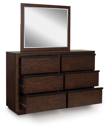Dilenno Dresser and Mirror - Furniture Bros & Mattress (Bolingbrook, IL)