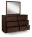 Dilenno Dresser and Mirror - Furniture Bros & Mattress (Bolingbrook, IL)
