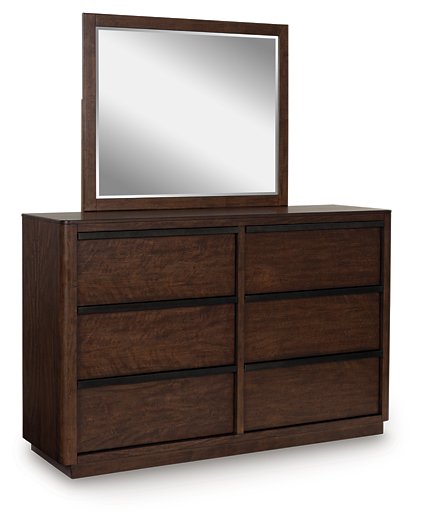 Dilenno Dresser and Mirror - Furniture Bros & Mattress (Bolingbrook, IL)