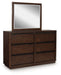 Dilenno Dresser and Mirror - Furniture Bros & Mattress (Bolingbrook, IL)