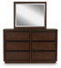Dilenno Dresser and Mirror - Furniture Bros & Mattress (Bolingbrook, IL)