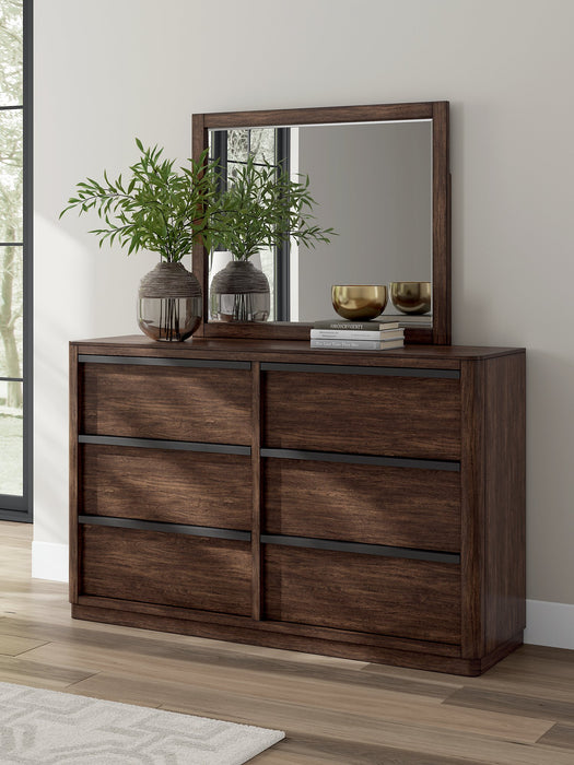 Dilenno Dresser and Mirror - Furniture Bros & Mattress (Bolingbrook, IL)