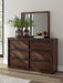 Dilenno Dresser and Mirror - Furniture Bros & Mattress (Bolingbrook, IL)