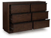 Dilenno Dresser and Mirror - Furniture Bros & Mattress (Bolingbrook, IL)