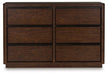 Dilenno Dresser and Mirror - Furniture Bros & Mattress (Bolingbrook, IL)