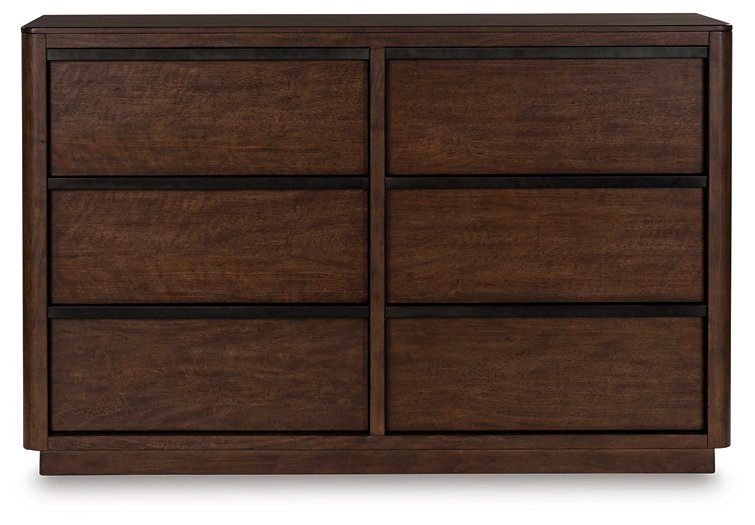Dilenno Dresser and Mirror - Furniture Bros & Mattress (Bolingbrook, IL)