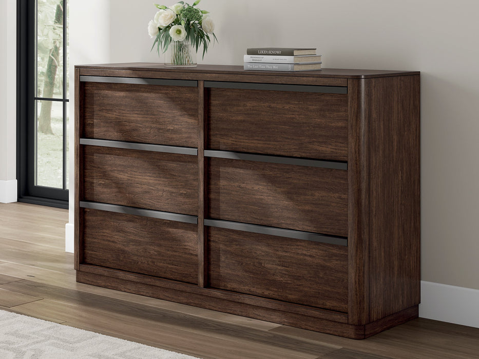 Dilenno Dresser and Mirror - Furniture Bros & Mattress (Bolingbrook, IL)