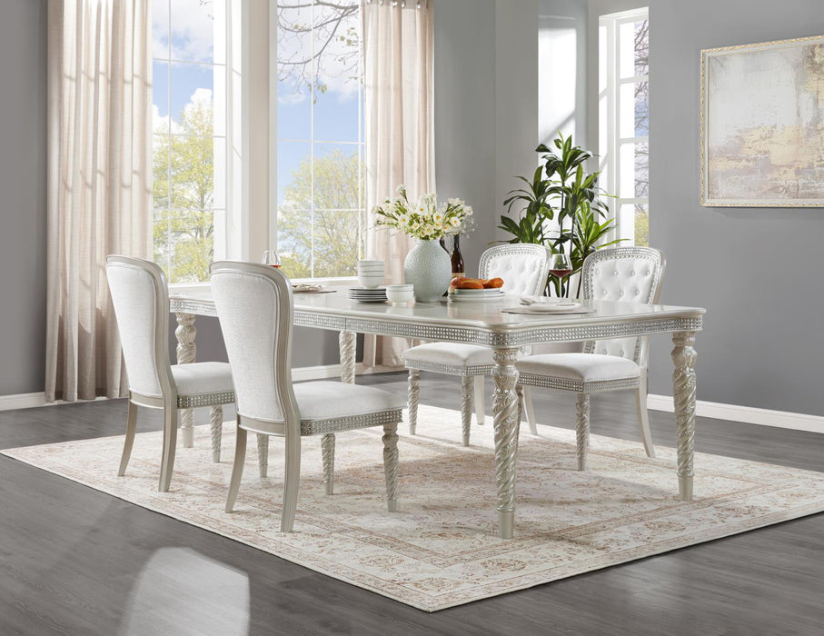 Silver Arm Chair - Furniture Bros & Mattress (Bolingbrook, IL)