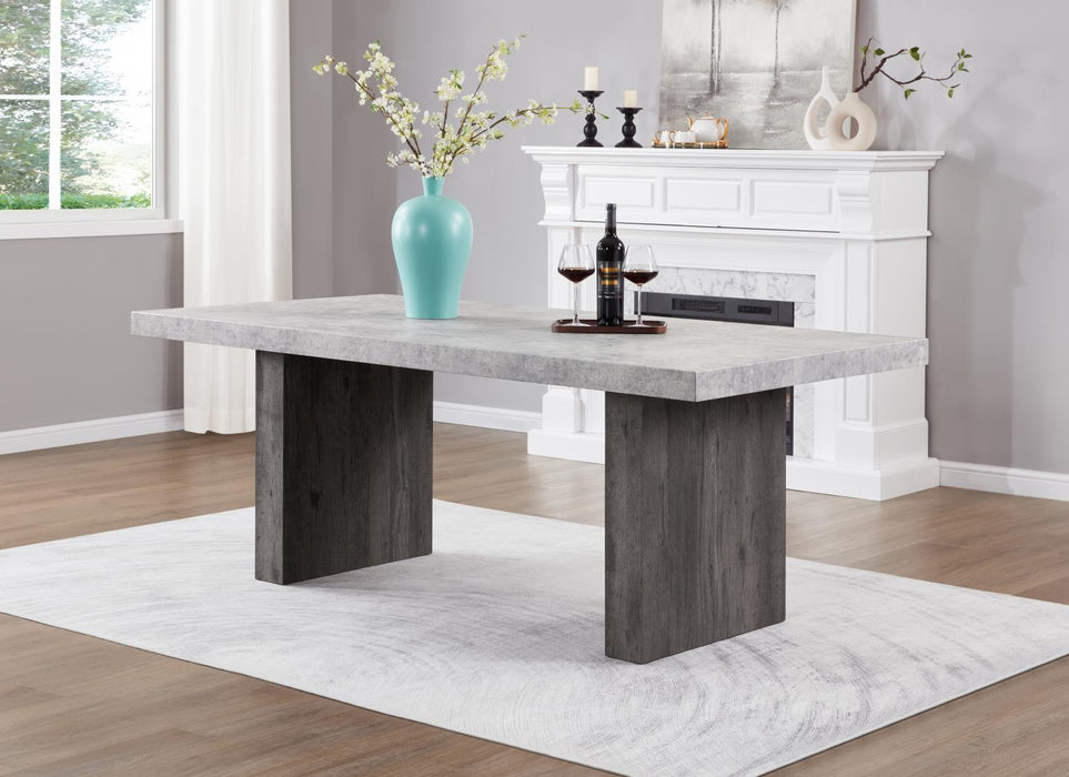 Dining Table & 6 Side Chairs