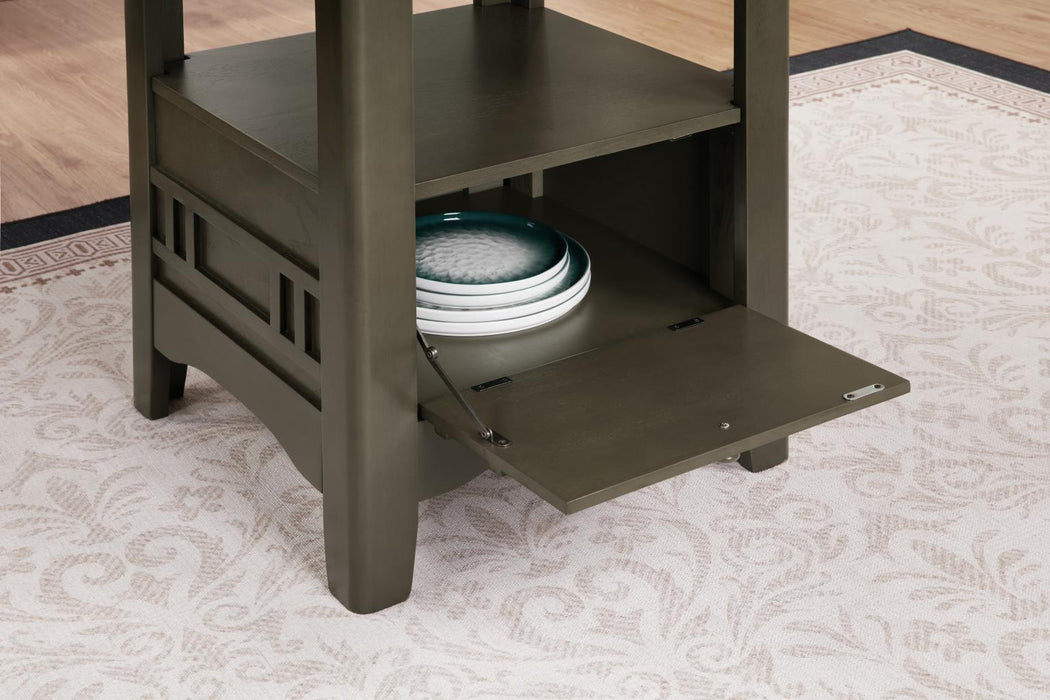 Gray Counter Height Chairs (2/Box) Priced As Each