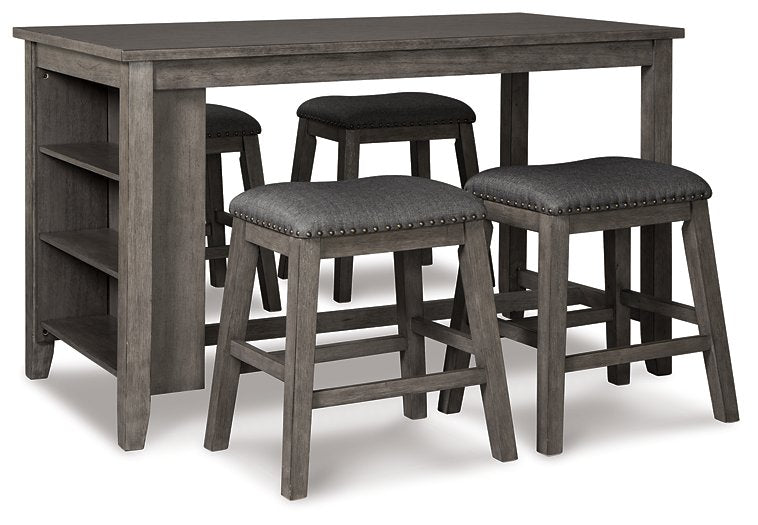 Caitbrook Counter Height Dining Set - Furniture Bros & Mattress (Bolingbrook, IL)