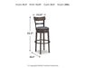 Caitbrook Bar Height Bar Stool - Furniture Bros & Mattress (Bolingbrook, IL)
