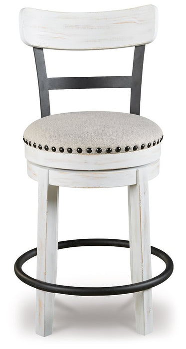 Valebeck Counter Height Bar Stool - Furniture Bros & Mattress (Bolingbrook, IL)