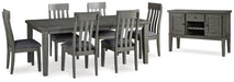 Hallanden Dining Room Set - Furniture Bros & Mattress (Bolingbrook, IL)