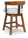Ralene Counter Height Barstool (Set of 2) - Furniture Bros & Mattress (Bolingbrook, IL)