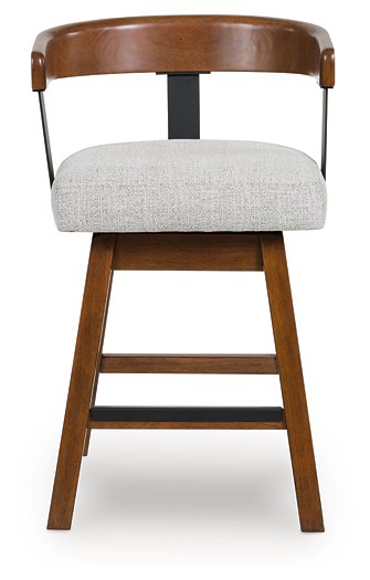 Ralene Counter Height Barstool (Set of 2) - Furniture Bros & Mattress (Bolingbrook, IL)