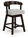 Haddigan Counter Height Barstool (Set of 2) - Furniture Bros & Mattress (Bolingbrook, IL)