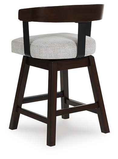 Haddigan Counter Height Barstool (Set of 2) - Furniture Bros & Mattress (Bolingbrook, IL)