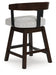 Haddigan Counter Height Barstool (Set of 2) - Furniture Bros & Mattress (Bolingbrook, IL)