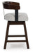 Haddigan Counter Height Barstool (Set of 2) - Furniture Bros & Mattress (Bolingbrook, IL)