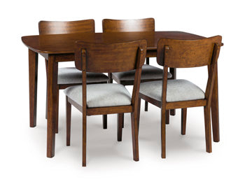Tameride Dining Table and 4 Chairs (Set of 5) - Furniture Bros & Mattress (Bolingbrook, IL)