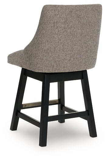 Neymorton Counter Height Barstool (Set of 2) - Furniture Bros & Mattress (Bolingbrook, IL)