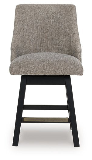 Neymorton Counter Height Barstool (Set of 2) - Furniture Bros & Mattress (Bolingbrook, IL)