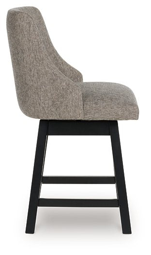 Neymorton Counter Height Barstool (Set of 2) - Furniture Bros & Mattress (Bolingbrook, IL)