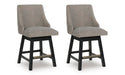 Neymorton Counter Height Barstool (Set of 2) - Furniture Bros & Mattress (Bolingbrook, IL)