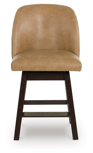 Neymorton Counter Height Barstool (Set of 2) - Furniture Bros & Mattress (Bolingbrook, IL)