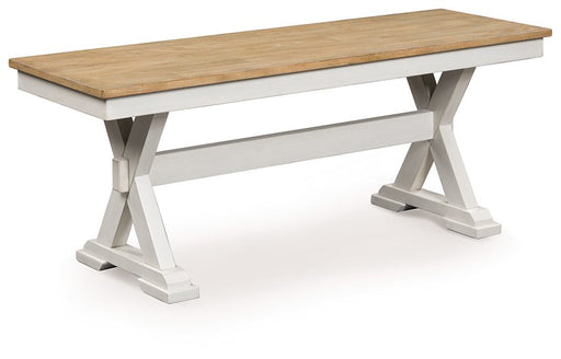 Purlaney 48" Dining Bench - Furniture Bros & Mattress (Bolingbrook, IL)