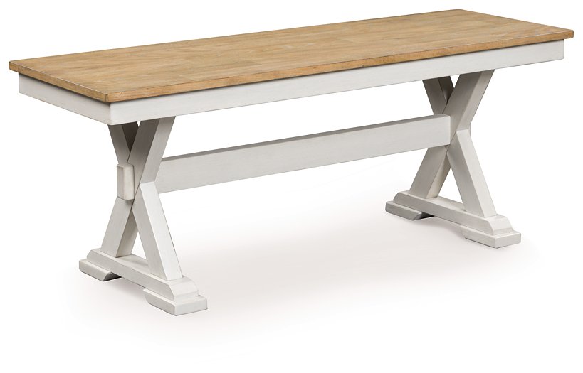 Purlaney 48" Dining Bench - Furniture Bros & Mattress (Bolingbrook, IL)