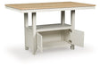 Purlaney Counter Height Dining Table - Furniture Bros & Mattress (Bolingbrook, IL)