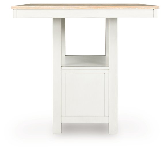 Purlaney Counter Height Dining Table - Furniture Bros & Mattress (Bolingbrook, IL)