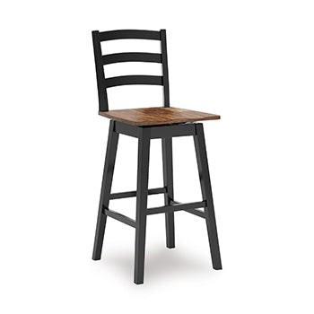 Wildenauer Bar Height Bar Stool - Furniture Bros & Mattress (Bolingbrook, IL)
