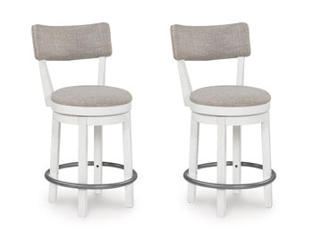 Robbinsdale Counter Height Barstool (Set of 2) - Furniture Bros & Mattress (Bolingbrook, IL)