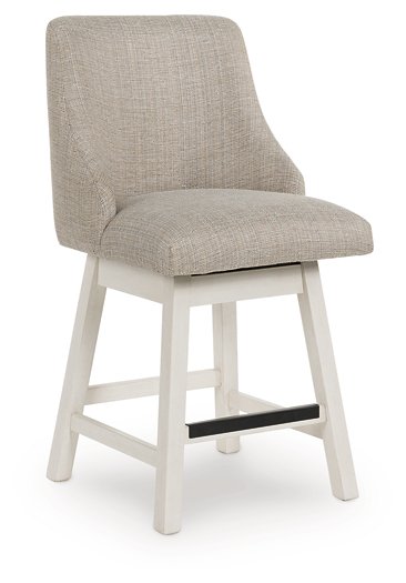 Robbinsdale Counter Height Barstool (Set of 2) - Furniture Bros & Mattress (Bolingbrook, IL)