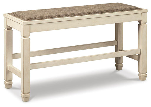 Bolanburg Counter Height Dining Bench - Furniture Bros & Mattress (Bolingbrook, IL)