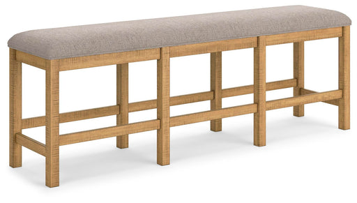Havonplane 72" Counter Height Dining Bench - Furniture Bros & Mattress (Bolingbrook, IL)