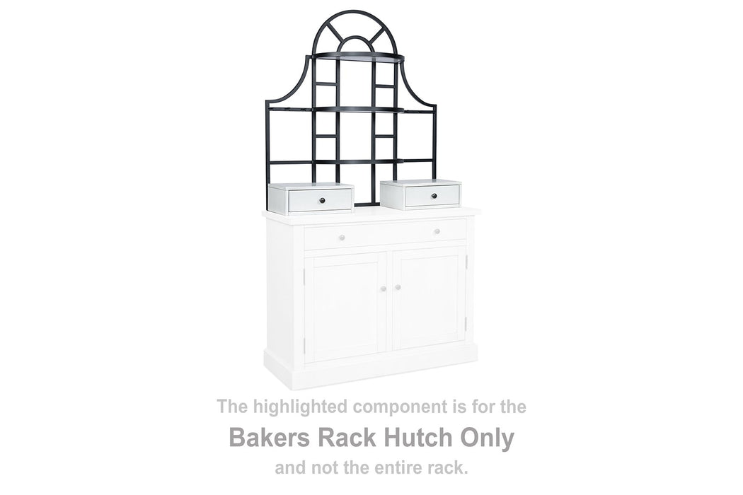 Greddinton Bakers Rack - Furniture Bros & Mattress (Bolingbrook, IL)