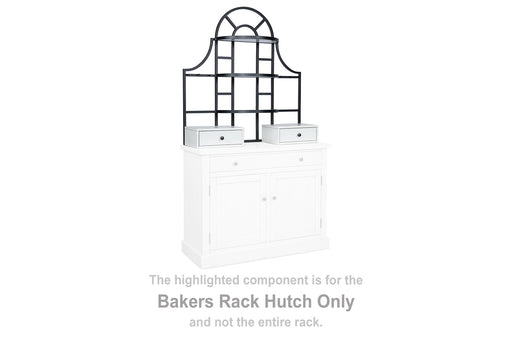 Greddinton Bakers Rack - Furniture Bros & Mattress (Bolingbrook, IL)