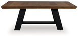 Greddinton Dining Extension Table - Furniture Bros & Mattress (Bolingbrook, IL)