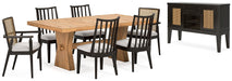 Galliden Dining Room Set - Furniture Bros & Mattress (Bolingbrook, IL)