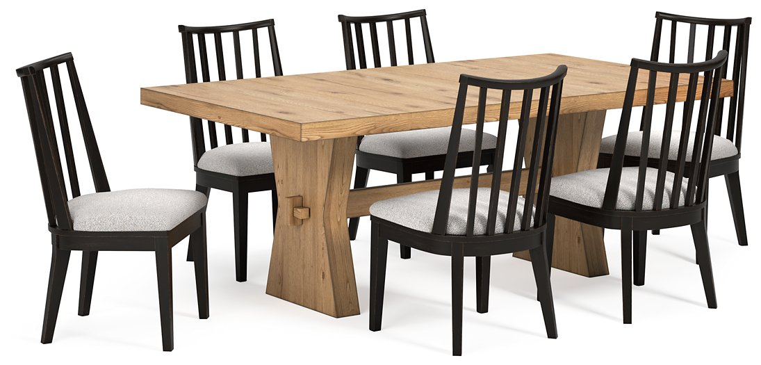 Galliden Dining Room Set - Furniture Bros & Mattress (Bolingbrook, IL)