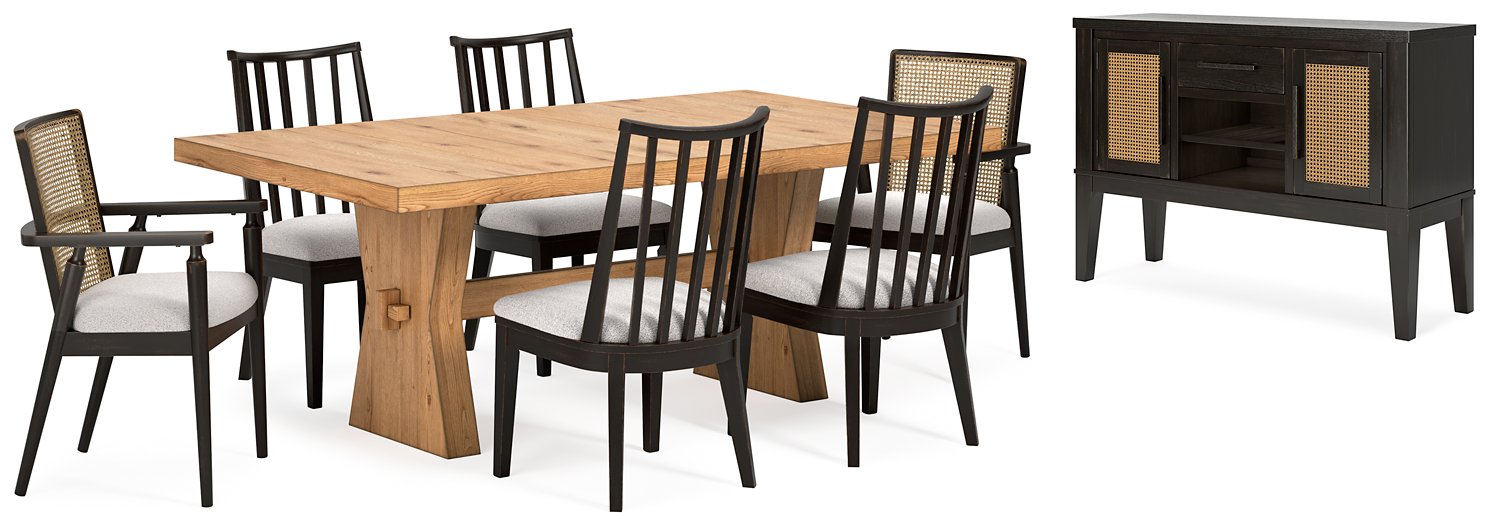 Galliden Dining Room Set - Furniture Bros & Mattress (Bolingbrook, IL)