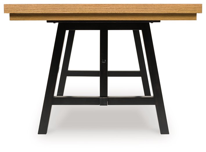 Galliden Dining Extension Table - Furniture Bros & Mattress (Bolingbrook, IL)