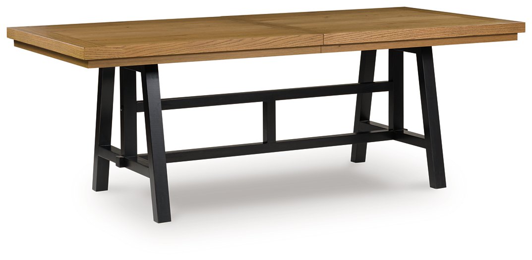 Galliden Dining Extension Table - Furniture Bros & Mattress (Bolingbrook, IL)