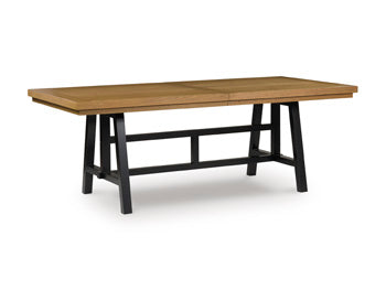 Galliden Dining Extension Table - Furniture Bros & Mattress (Bolingbrook, IL)